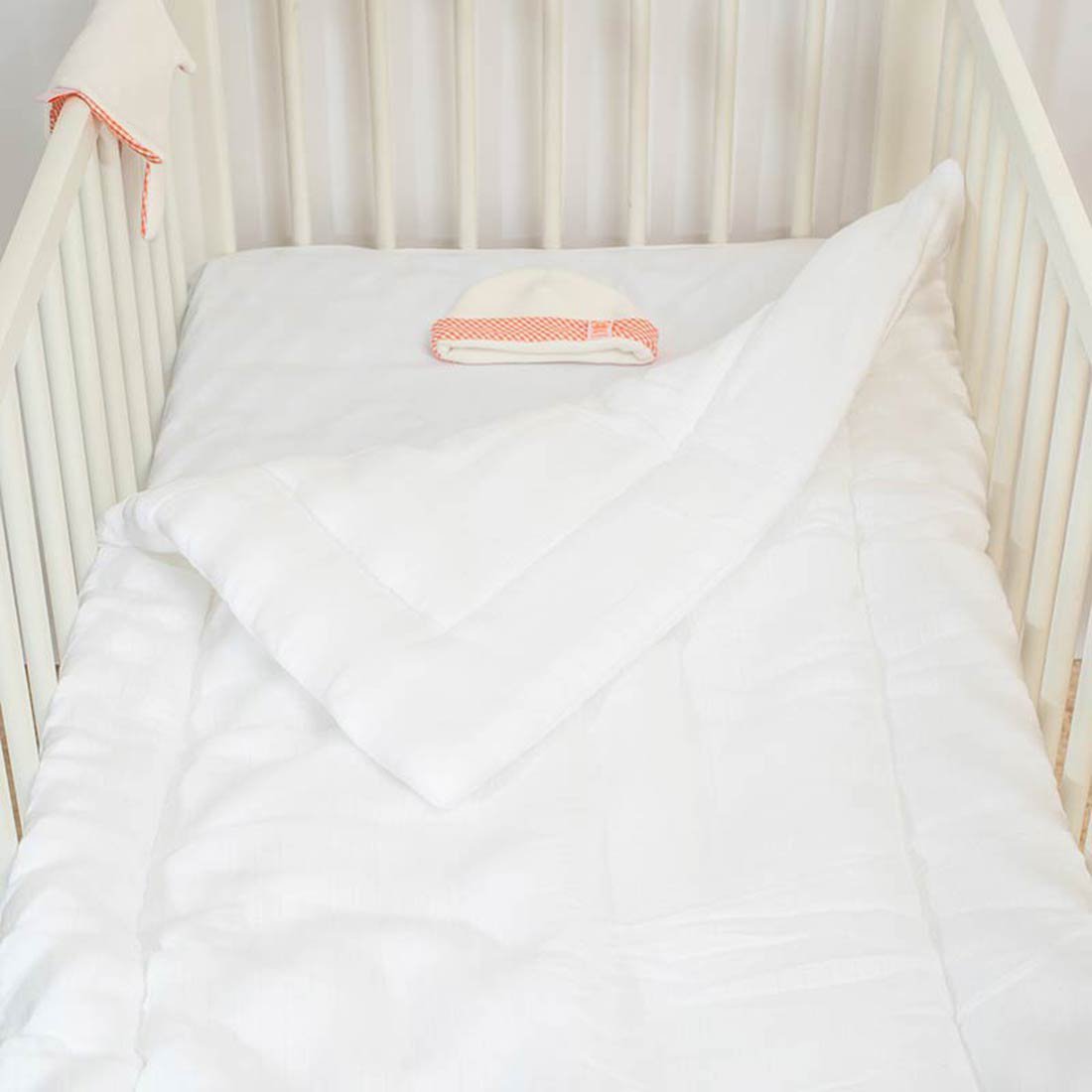 Katoenen dekbed wit