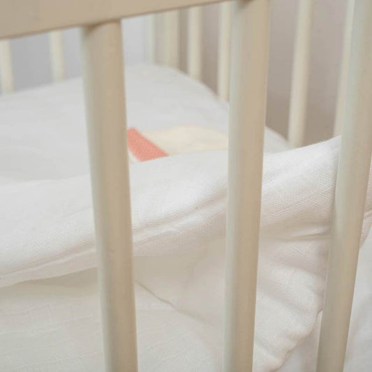 Katoenen dekbed wit